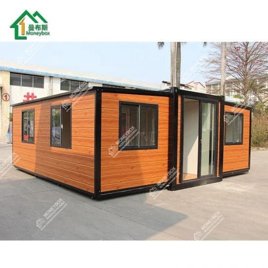 Casă Container Pliabilă Portabilă Extensibilă 40ft cu 2 Dormitoare thumbnail 4