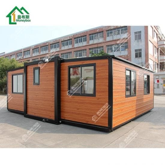 Casă Container Pliabilă Portabilă Extensibilă 40ft cu 2 Dormitoare thumbnail 5