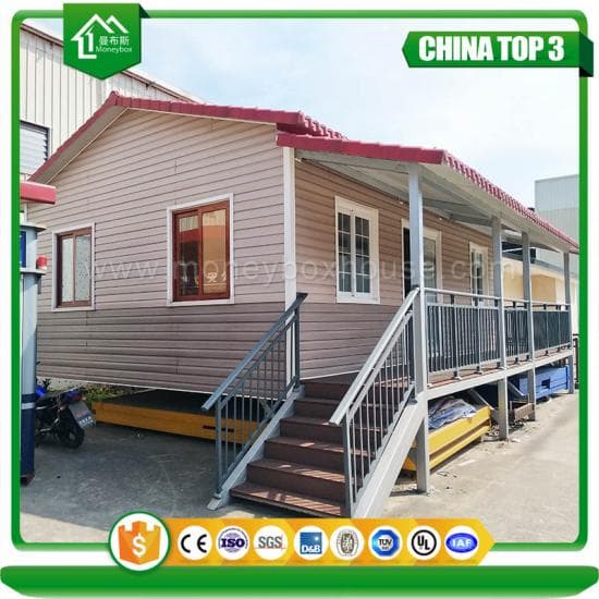 Vilă Prefabricată Stil American cu Structură de Oțel