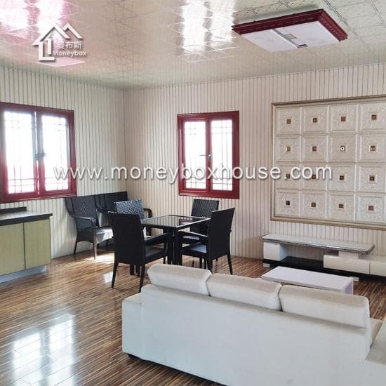 Vilă Prefabricată Stil American cu Structură de Oțel thumbnail 6